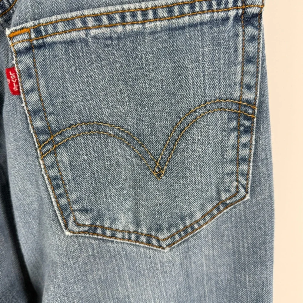 Vintage Levi's 505 Regular Fit Jeans Mens 36x34 Blue Denim Cotton Straight Leg‎